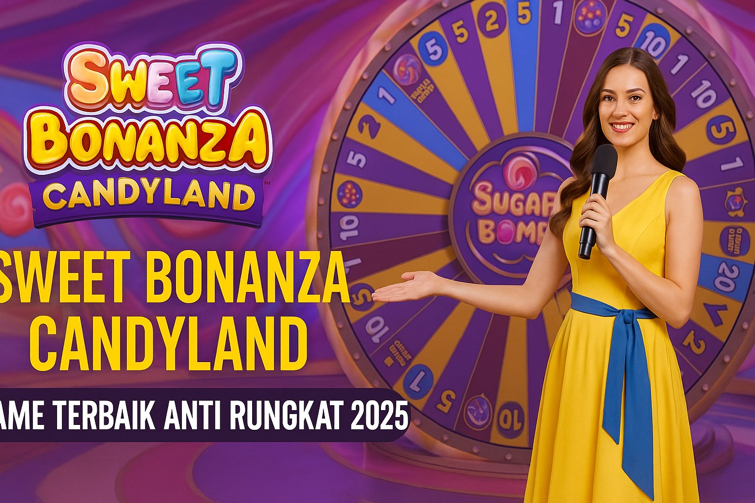 tolong buatkan artikel Sweet Bonanza Candyland TERBAIK ANTI RUNGKAT 2025